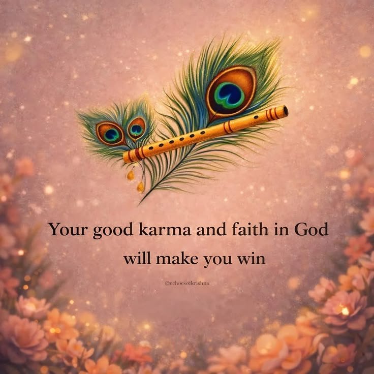 Hindu_Ram_Ram_'s tweet photo. Good karma, strong faith, and God's grace always lead to victory. 🙏✨ https://t.co/wgcoqnBlbZ