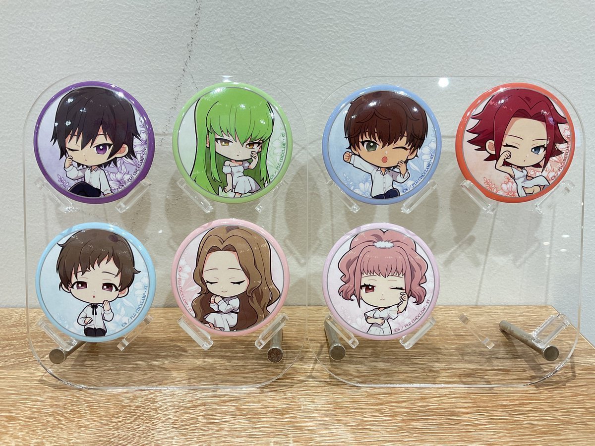 コードギアス 反逆のルルーシュ】 ランダム缶バッジ デフォルメver. 全