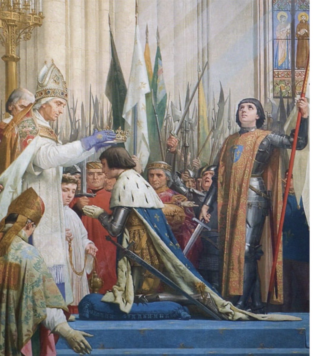 reac_fr's tweet photo. 17 juillet 1429 sacre du roi Charles VII à Reims , la France alors était au fond du gouffre et a pu renaître https://t.co/W9w5P228dE