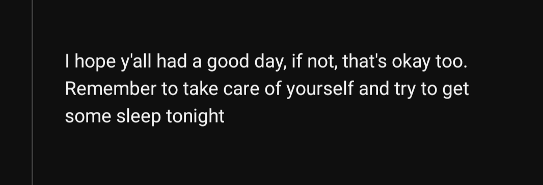 DanielTeeArr's tweet photo. Found this comment on a YouTube video. Thought I'd share. https://t.co/gqfPXKj6mU