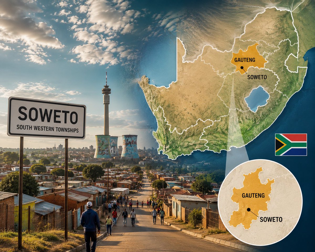 GJiggerman's tweet photo. 🤯 DID YOU KNOW?
Soweto is short for South Western Townships.
The name was officially adopted in the 1960s, replacing the longer description that had been used for decades.
One famous name...
Created from four simple words.
Soweto is home to Vilakazi Street, one of the few streets in the world where two Nobel Peace Prize winners once lived.
Nelson Mandela and Archbishop Desmond Tutu both called the street home. One street... Two Nobel laureates.
The Orlando Towers were once cooling towers for a coal-fired power station.
Today, they are one of South Africa's most recognizable landmarks and an adventure destination.
Power stations...
Turned into a tourist attraction.
The Soweto Derby between Kaizer Chiefs and Orlando Pirates is one of the biggest football rivalries in Africa.
The fixture regularly attracts massive crowds and millions of television viewers.
One city.
One legendary rivalry.
The Chris Hani Baragwanath Hospital in Soweto is one of the largest hospitals in the world.
It serves hundreds of thousands of patients every year and is a major teaching hospital.
One hospital...
Serving an entire region.
The Walter Sisulu Square in Kliptown is where the Freedom Charter was adopted in 1955.
It remains one of South Africa's most important historical sites.
A square...
That helped shape a nation's future.
More than 30 townships and suburbs make up Soweto.
Areas such as Orlando, Diepkloof, Pimville, Meadowlands and Naledi each have their own history and identity.
Soweto isn't one neighbourhood...
It's many communities together.
The Soweto Gospel Choir, founded in 2002, has won multiple Grammy Awards.
The choir has performed around the world and collaborated with many international artists. Local voices... Global recognition.
Soweto has become one of South Africa's most popular cultural tourism destinations.
Visitors come to experience its history, food, music, art and vibrant township culture. History lives here... Every day.
Soweto covers an area of more than 200 square kilometres, making it one of South Africa's largest urban townships.
Today it is home to well over a million residents and continues to play a major role in Johannesburg's social and cultural life.
One township...
With a story known around the world.
#Soweto #DidYouKnow #SouthAfrica