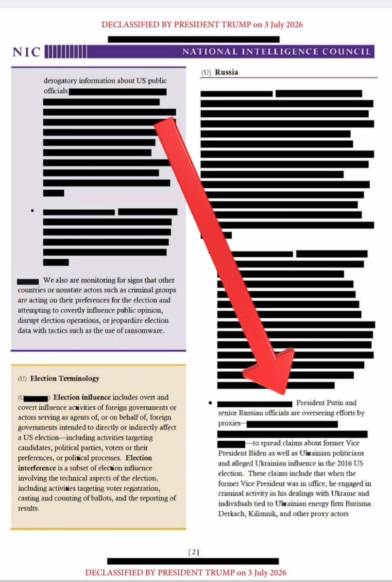 FordJohnathan5's tweet photo. BREAKINGNEWS Trump declassified documents he released states US intelligence couldn't determine if Venezuela had large scale voter fraud. Completely undermining one of the reasons he captured their former President. 🚨 https://t.co/GEx5H6xPFB