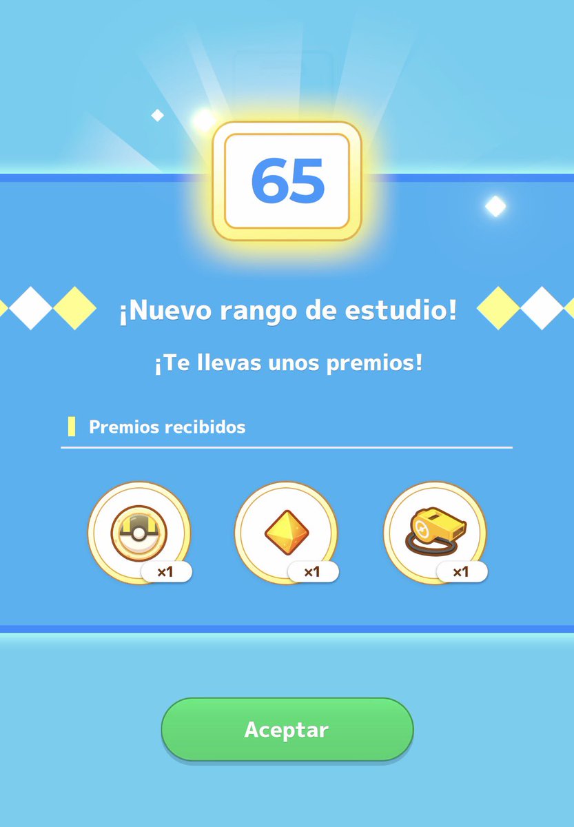 Hppkm's tweet photo. Por fin nivel 65! 🎉 #PokemonSleep3rd https://t.co/4zJLwgjthX