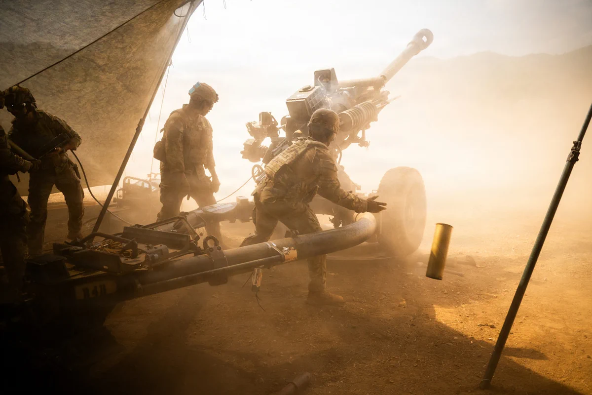 U.S. Soldiers fire M119A3 lightweight howitzers alongside Philippine Army soldiers for a bilateral artillery live-fire event during Salaknib, an annual exercise designed to enhance relationships between partner nations.