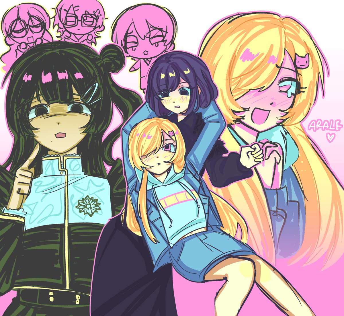 hickoringo's tweet photo. ive been watching yumemita recently >.> 
#アニメゆめみた https://t.co/OxxCabbJau