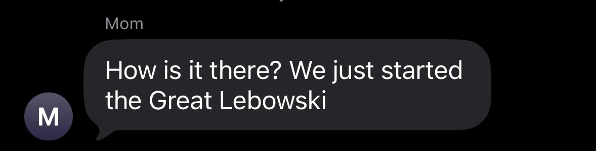 djbaker021's tweet photo. The Great Lebowski https://t.co/PtRx81siAZ