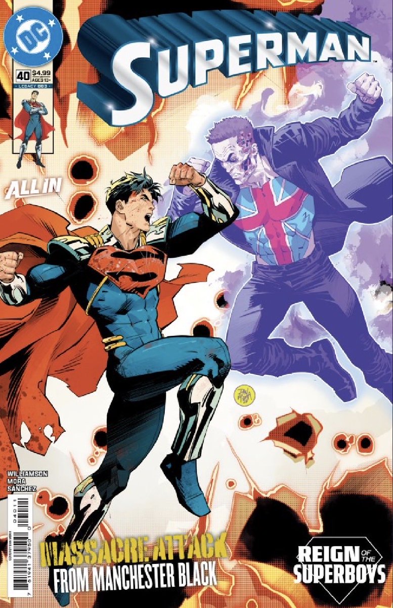 Comic_Supreme_'s tweet photo. Superman 40 was a perfect conclusion to this arc, and a masterpiece of a Superman story by @Williamson_Josh and @Danmora_c and is probably my favorite arc of the whole series so far. Just a genuine banger and an amazing conclusion to Primes arc #primetime https://t.co/rldSDksDEq