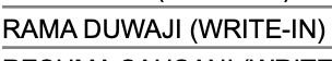 nick_garber's tweet photo. .@ZohranKMamdani didn't say who he voted for in NY-12... but Rama Duwaji did get one write-in vote in the district 🤔 https://t.co/ZGr6fvKYAs