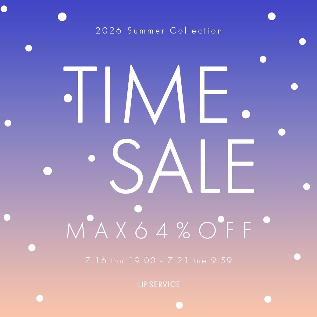 「しお  タイムセール」 3連休限定タイムセールスタート!! 今から着れる夏itemが「 最大64％OFF