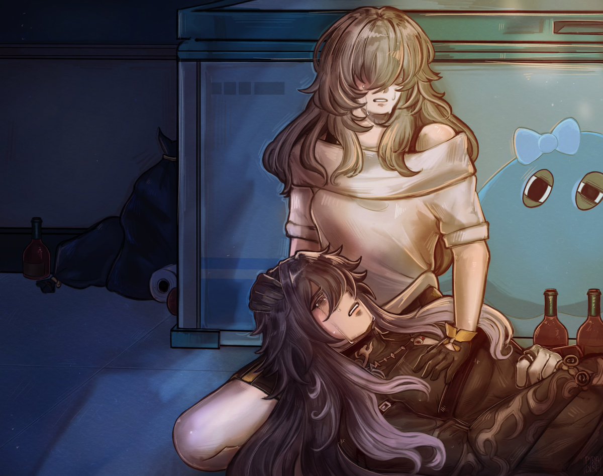 puracurene's tweet photo. Don’t worry, I’m here now…❤️‍🩹
#HSR #Ashveil #Stelle https://t.co/eD6v5o4jzf
