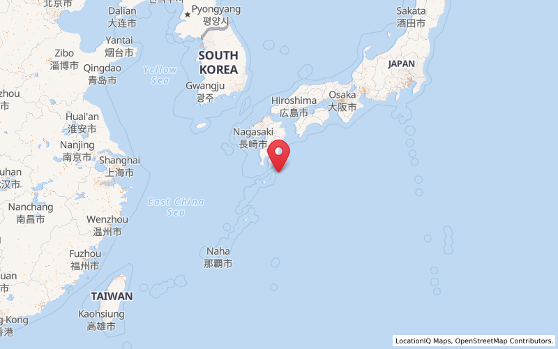 🇯🇵 M5.2 earthquake in 48 km E of Nishinoomote, Japan 🕒 2026-07
