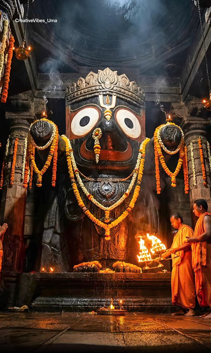 raani_purohit's tweet photo. ब्रह्मांड की शक्ति ईश्वर के दरबार में प्रथम आरती
जय जगन्नाथ महाप्रभु https://t.co/zGz9pcMwMk