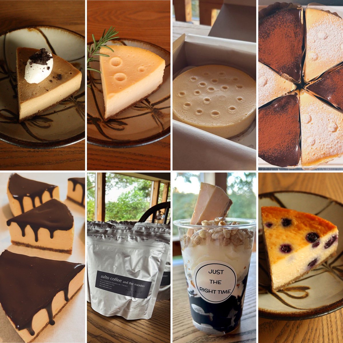 gururitoo's tweet photo. 【7/17(金)】
🧀チーズケーキ※ホール有
🫐ブルーベリーチーズケーキ🆕
☕️カフェオレチーズケーキ
🍫ショコラグラサージュ
⭐️組合せ自由6カットセット
🌟最強セット4種×2カット
※アレンジチーズケーキは当日以外予約不可
☕️aalto coffeeさんのコーヒー豆
☕️テイクアウトコーヒー
☕️コーヒーゼリー https://t.co/Nv5ZqpFBY5