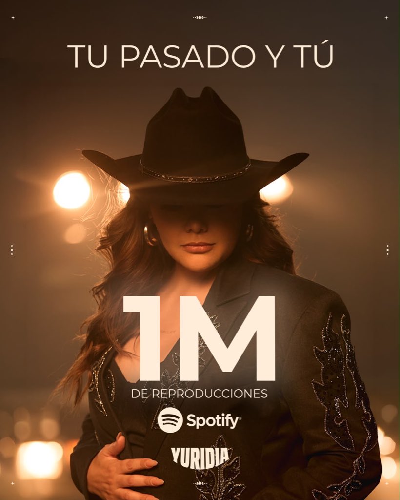 yuritaflowers's tweet photo. Plebes, se pasaron de lanzas! 🥹✨
Ya llegamos al millón de reproducciones en Spotify con "Tu pasado y tú". ¡Los amo un chingo! https://t.co/EXaUZOjgx5