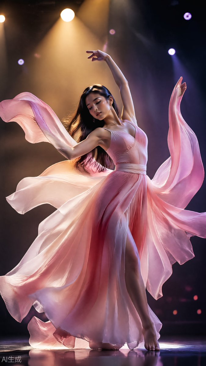 ray_aigc's tweet photo. 第一个是Chat GPT生成美女跳舞视频，第二个是Kimi K3生成的美女跳舞视频，提供给大家欣赏 https://t.co/QRns17kqO0