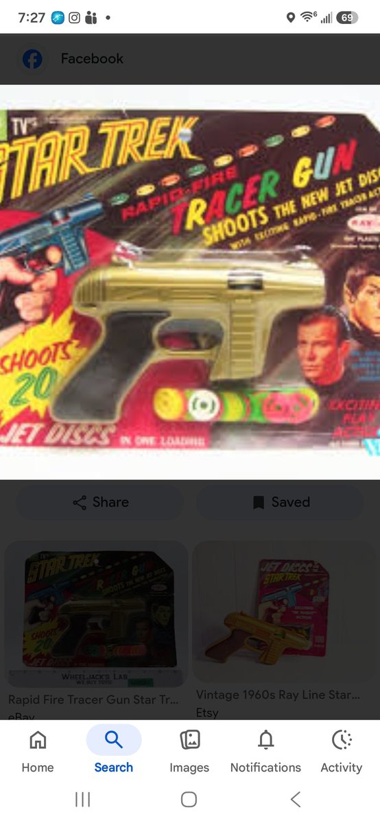 DanRollins61's tweet photo. @Super70sSports You could also get an air rifle or a Star Trek Tracer gun https://t.co/Wan0An1uUG