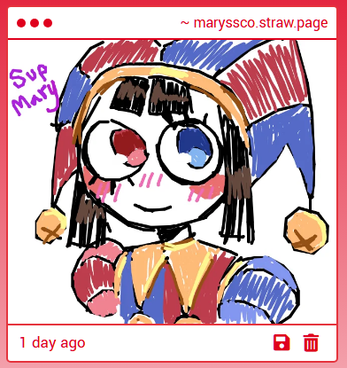 Maryssco's tweet photo. WHO MADE THIS GORGEOUS POMNI, I LOVE ITTTTTTTTTTTTTTTTTTTTTTTTTTTT

THANK YOUUU <3333 https://t.co/Ld9Joh04t7