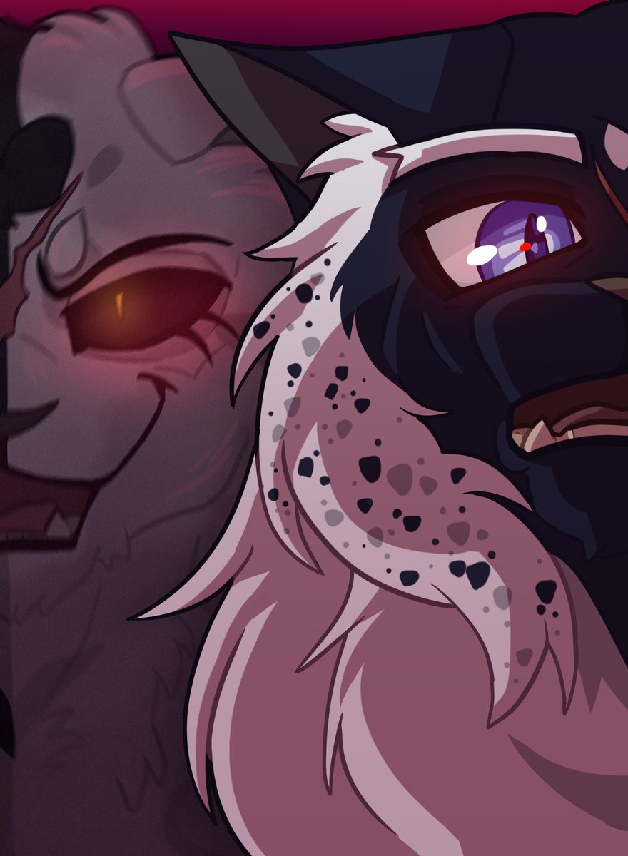polygonyall's tweet photo. I could go to heaven, I could go to hell
Does it even matter? I could never tell
Oh, maybe I am nothing, maybe I am all

Attack for @spottedscourge ! wanted to do something fun and experimental https://t.co/voDqMP3cxx
