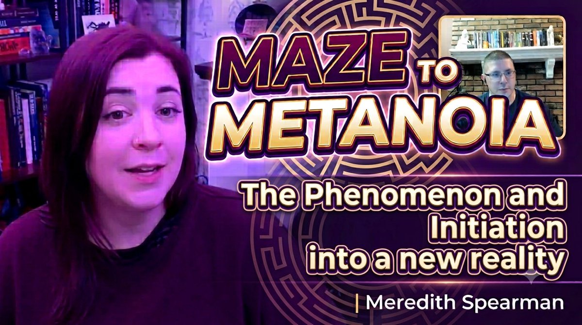EngagingThe's tweet photo. What does alchemy, initiation, and metanoia have to do with UFOs and the phenomenon? Follow nurse, experiencer, and author of the Maze To Metanoia Substack, Meredith Spearman, into an interesting and integrative perspective on UFOs and reality!! (@MazeToMetanoia)

See Here: https://t.co/LNscOvDfft