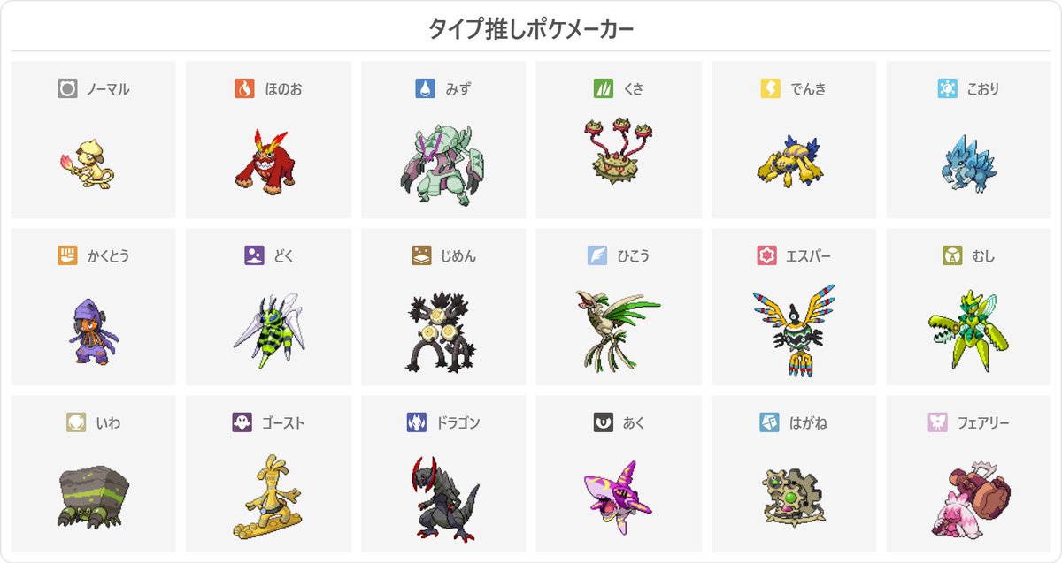 Demekin05050's tweet photo. 私に縁のあるポケモン達

全てのポケモンは好きだけど得に好きな子たちです https://t.co/2aheMFcRTO