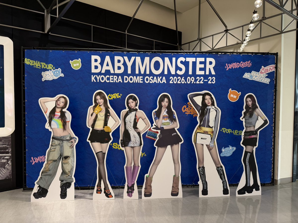 32ork's tweet photo. 📍ららぽーと EXPOCITY × BABYMONSTER
MV流れてて幸せ空間すぎたT ˙̫ T♡
チッチャナmonstiezもいてまじ仲間‼️って感じて嬉しくなった࣪ 𑊢❤︎ https://t.co/YA6MsSYOlQ