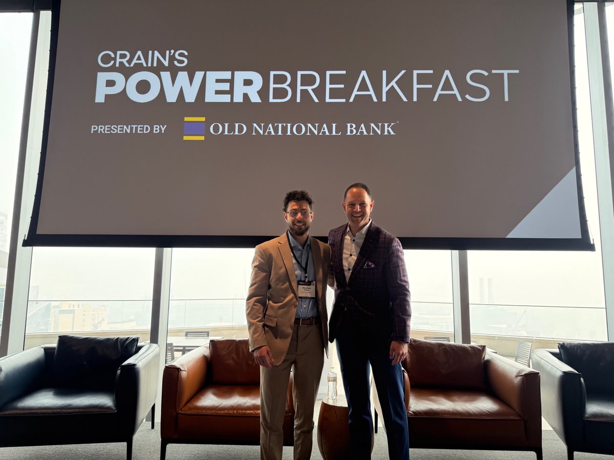 TheOfficialMRLA's tweet photo. Today, MRLA President &amp; CEO Justin Winslow joined leading restaurateurs and industry experts at the Crain's Power Breakfast to discuss what's driving Detroit's culinary momentum &amp; the key challenges restaurant operators are facing.

Read the recap: https://t.co/vvi8EoeFlH https://t.co/CbhRdGLMAN