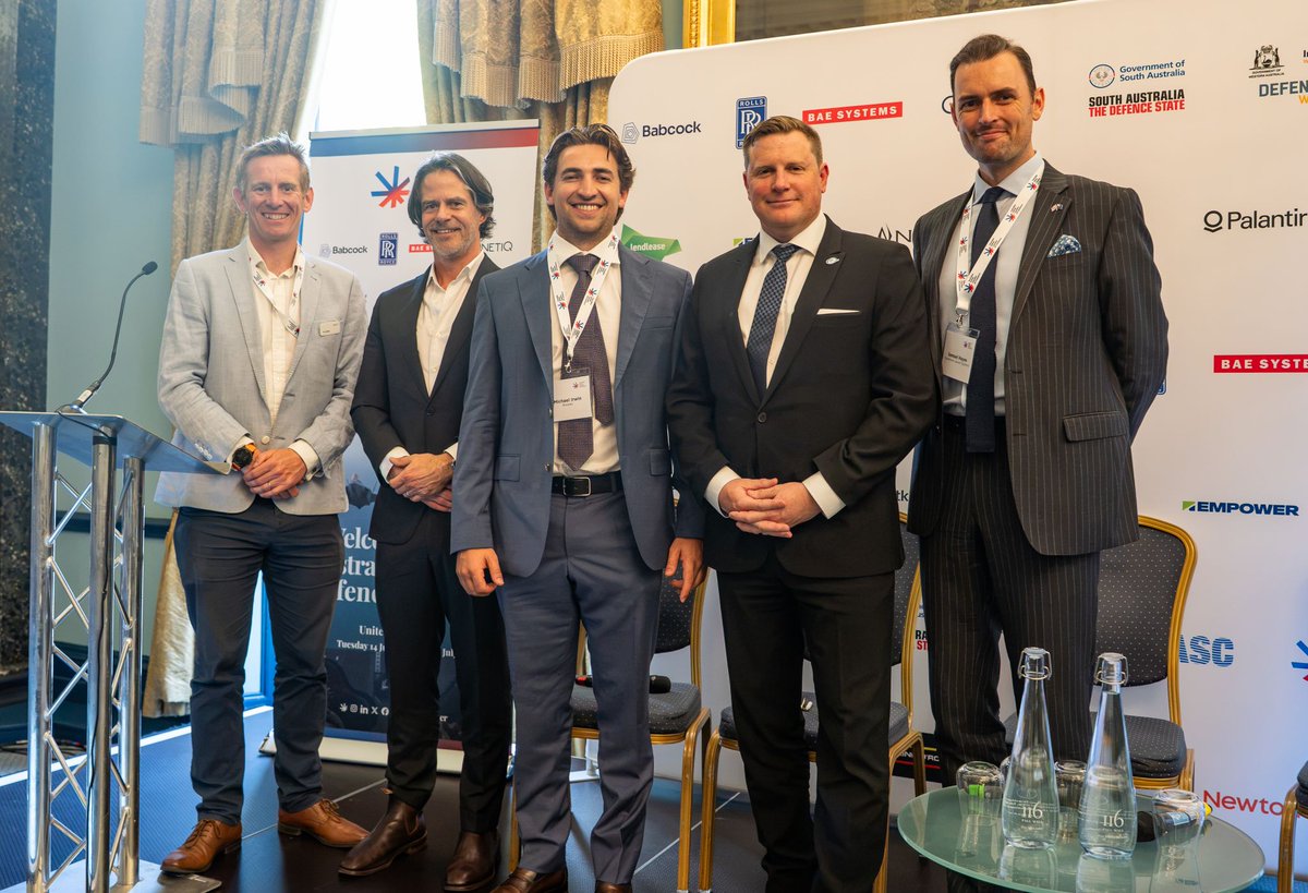 SpaceMachinesCo's tweet photo. 🇬🇧 🇦🇺 At the Australian British Defence Catalyst in London, George Freney, Co-Founder and Chief Development Officer of Space Machines Company, took the stage as the only space voice on a panel otherwise built around undersea autonomy. That pairing was not incidental. The event exists to advance AUKUS Pillar II collaboration on autonomy, space and undersea systems, and the UK and Australia are facing the same problem from two different domains: how to trust a machine to act when there is no time to ask a human first.

A wrong call in orbit does not stay contained. Whether the mistake comes from a human operator working off stale data or a machine acting too fast on bad judgement, it can turn a routine pass into a major incident. That is the case George made: autonomy has to be built for good decisions, not just fast ones.

Most systems force a choice between two flawed options: a human approving every manoeuvre, too slow for a contested orbit, or a machine deciding everything on its own, which nobody should trust with consequential calls. Solstice OS and Optimus Viper are built around a third path. The operator holds authority over anything consequential. The vehicle handles everything that happens faster than a human can be consulted. Speed and accountability together, not traded against each other.

🛰️ Space Machines Company is building this in Australia. That is exactly why closer UK-Australia collaboration matters: challenges such as this do not need to be solved in isolation, the UK and Australia’s defence are more effective when we collaborate, that is why rooms like this one matter.

Thank you to Ticky Fullerton, Al Hynes, Jennifer Cramond and the Australian British Chamber of Commerce for making AUKUS Pillar II collaboration a live conversation, not just a policy line.

#TheManeuverEconomy #DefenceCatalyst #SpaceDomainAwareness #AutonomousSystems