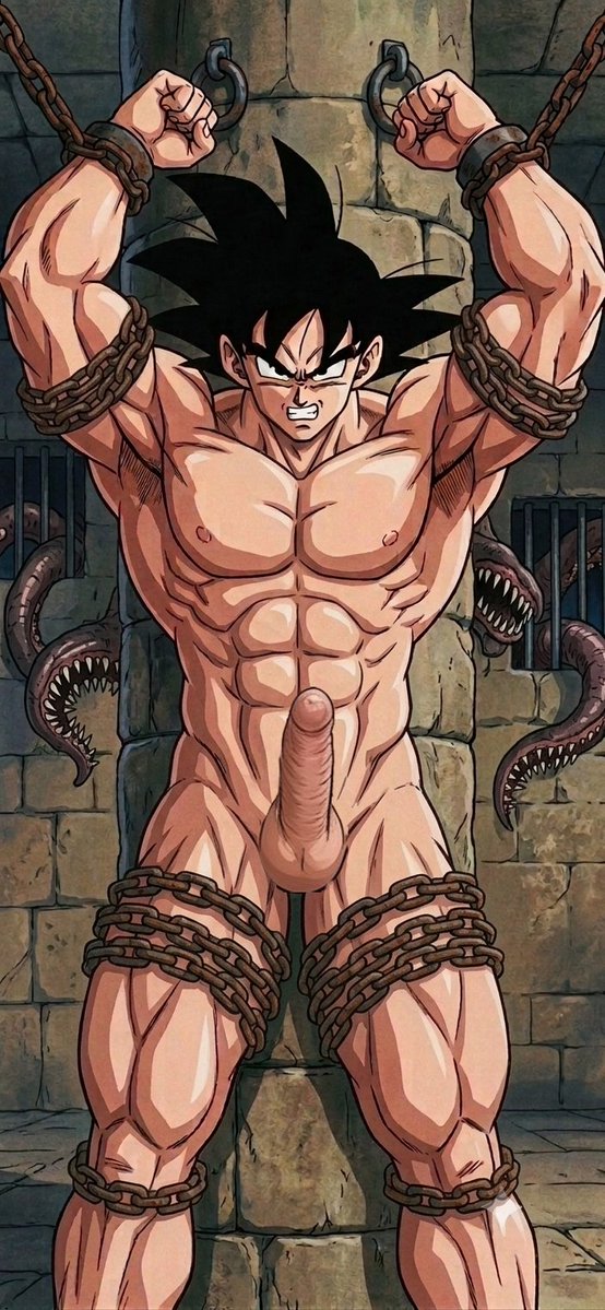 goku_muscles's tweet photo. Goku in Trouble // Chains 
Bolas de dragón 🐲 https://t.co/mdvf0T73lK