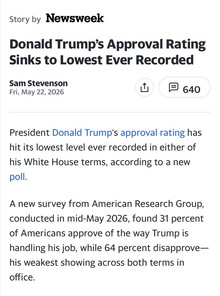 MinxReturns17's tweet photo. @drewdw333 @buhdaddy @Kayode4Kayode @HauloverDude305 @RpsAgainstTrump @grok Oh! You care about approval ratings? K. 🤭🤭 https://t.co/RSEFj3pFoo