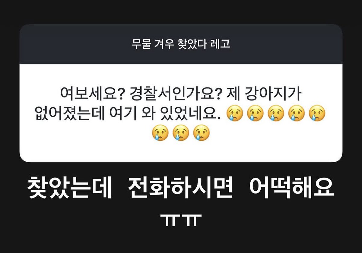 haechiesbear's tweet photo. Q: Hello? Is this the police station? My puppy went missing, but it turns out he was here. 😢😢😢
🐻: But you already found me so why would you call the police ㅠㅠ

MY PUPPYYYY 🥹🥹🥹😭😭😭 https://t.co/x3Wh4TxRQU