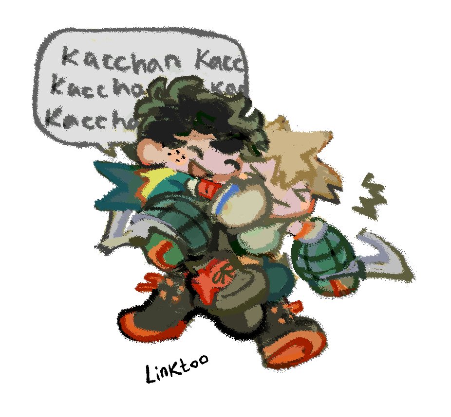 linktoo_doodles's tweet photo. Acting like he hasn’t seen him in days #bkdk https://t.co/0gJKrhSkHP