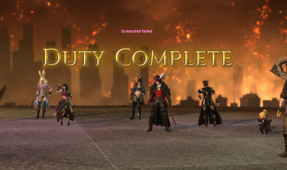 ATerif's tweet photo. M12S beaten!  The Arcadion series has probably been my favorite raid series in XIV to do so far.  That said I'm glad prog is done and only farm remains.  Really glad that we cleared before my birthday too.  This old man did not want to go from bday to attempting to clear next day https://t.co/FUuiK2m9tt