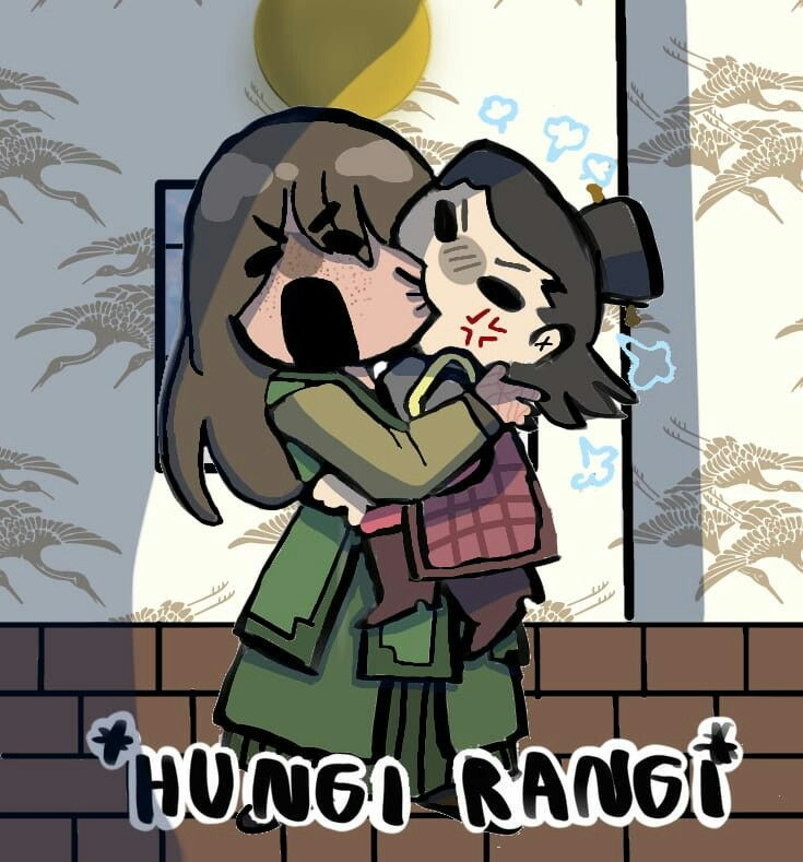QMK_0A's tweet photo. @Marceline2174 That's what's so fun and cute about the couple! Rangi having to climb all over her! https://t.co/NJSImpJ5cL