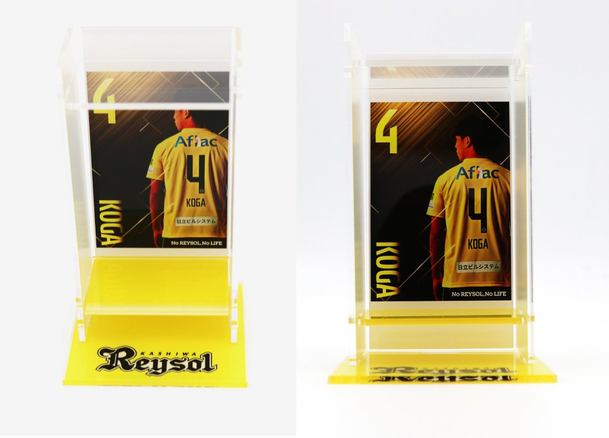 REYSOL_Official's tweet photo. 🟡『ロッカー型アクリルスタンド（百年構想リーグモデル）』をご予約いただいた皆さまへ

お引き渡し予定日が、下記の通り変更となりましたのでお知らせいたします。
🔗https://t.co/9SbDkyQQep

変更前：7月下旬ごろ
変更後：7/18(土)より順次発送・店頭お渡し

※スタジアム予約の際に配送希望を選択された方は、オンラインご注文分のスケジュールで発送されます。
店舗受取を選択された方は、サッカーショップKAMO柏店にてお受け取り下さい。

#柏レイソル