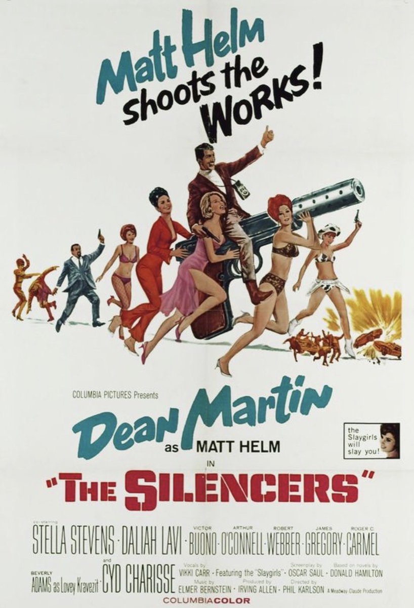 RCDad92's tweet photo. Tonight’s entertainment…
“The Silencers”
#MattHelm #60sMovies https://t.co/eYvyq0MQKD