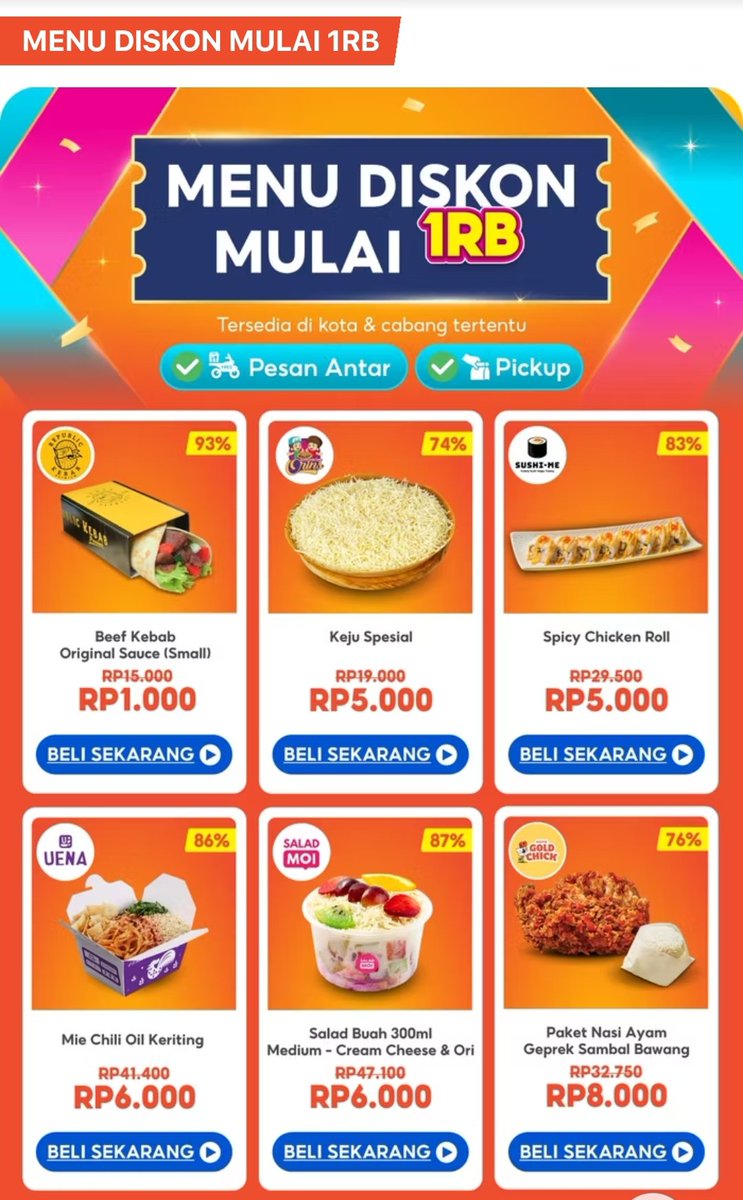 faewithyewon's tweet photo. Sei Indonesia Rp 15.000
https://t.co/JQUd9dIzN8

Yoshinoya Rp 18.000
https://t.co/fY03BJsGzm

Sushi Yay Rp 19.000
https://t.co/lOtDZphJCE

Sushi Stop Rp 20.000
https://t.co/ZxH7TONl3Z

#promomakanan #zonauang https://t.co/uoAZqVrpyQ