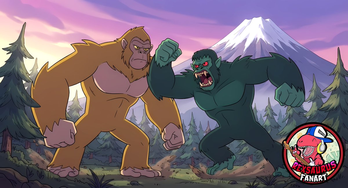 Rexsaurus_ofic's tweet photo. Sanda vs Gaira War of the Gargantuas

Los Simios Gigantes descendientes de Frankenstein, con personalidades diferentes, ocasionando que ambos siempre entren en lucha.

#Gaira #Godzilla #Kaiju #Gargantua #Godzillafanart #GodzillaArt #Toho #WaroftheGargantuas #Gaira https://t.co/c0STNRVV7O