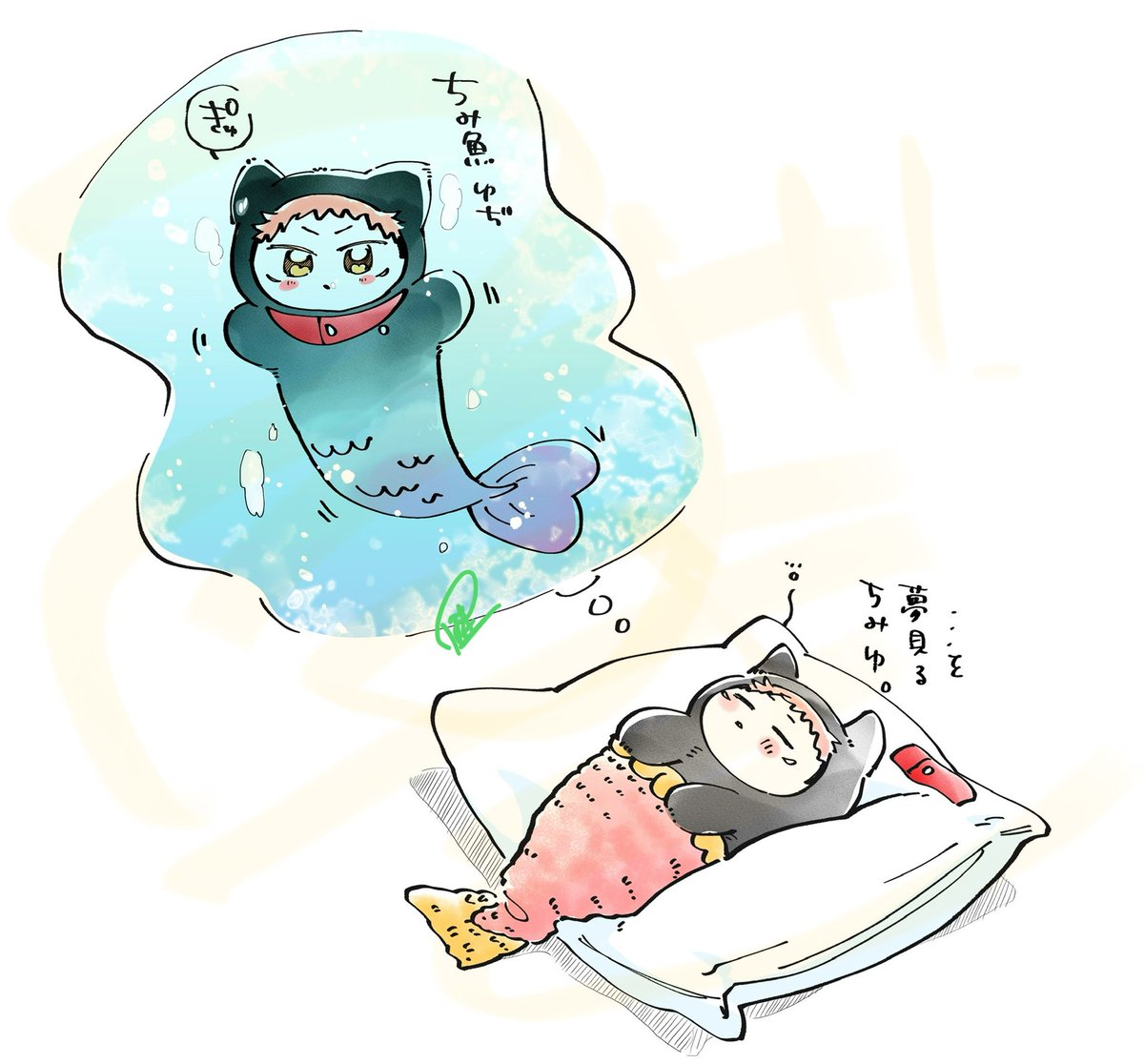 C_T_53's tweet photo. ちみ🐟ゆrkgk 🧜
🦋にもあげたやつ https://t.co/OtnoNYZQNj