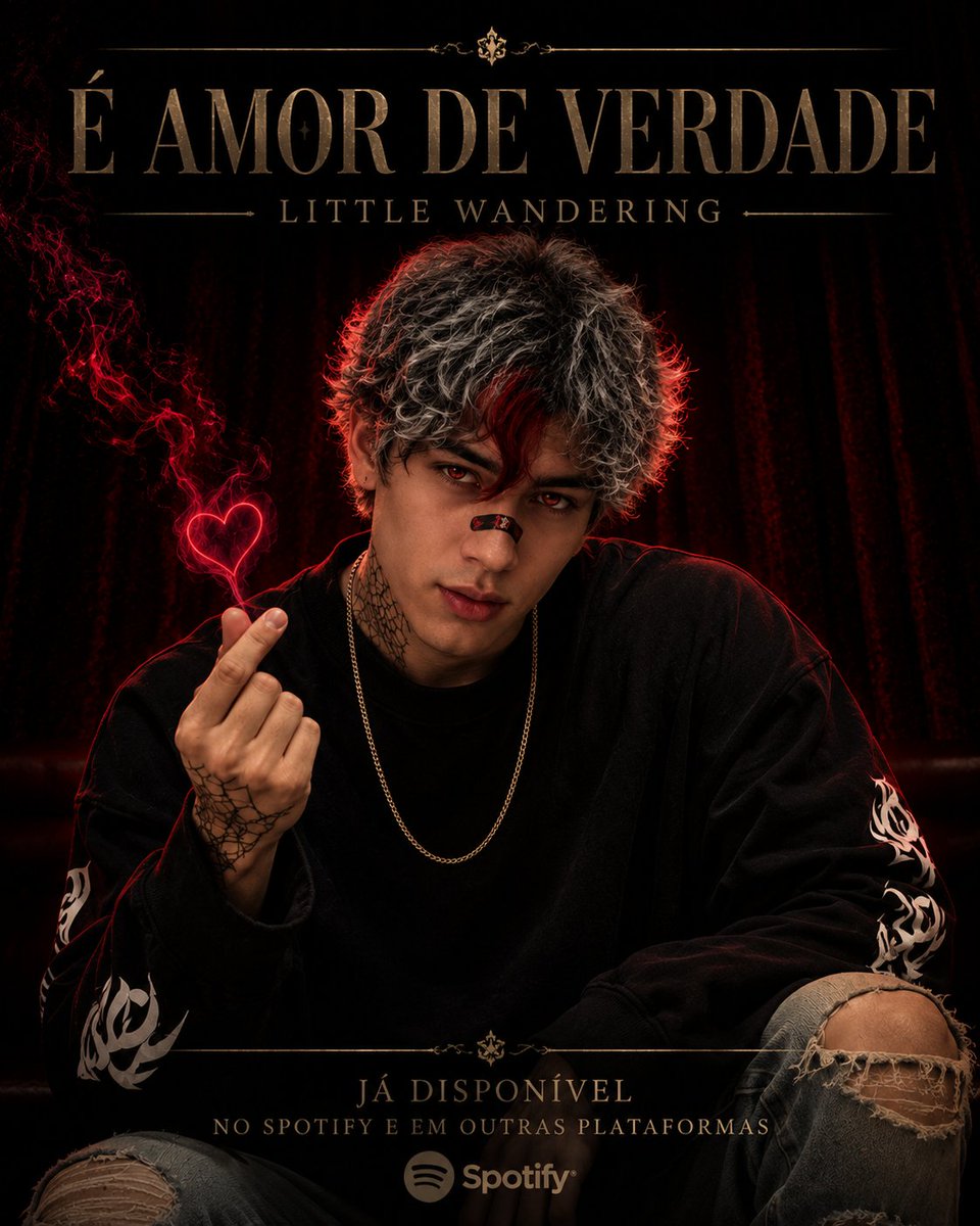 LittleBarra98's tweet photo. Primeiras músicas oficiais no Spotify:

💧 "Profundo"
⚡ "Meu vicio e meu motivo de viver"
💔 "Você e eu"
❤️ "É amor de verdade"

Link do perfil "Little Wandering" para escutar as músicas no Spotify :
https://t.co/S06huPyHo1

#spotifybrasil #novamusica #sunoai̇ #littlewandering https://t.co/jIGcvmXT1Z