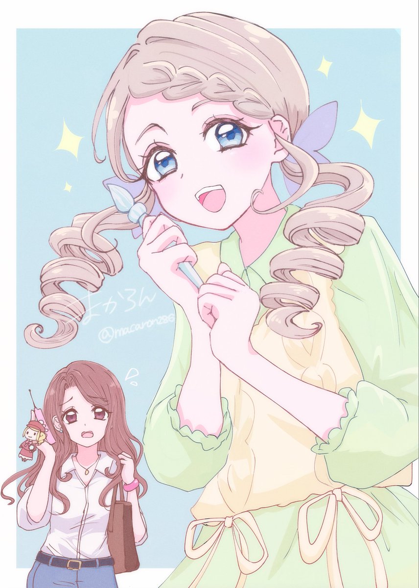 macaron286's tweet photo. 来栖エリザさんに振り回される辺見頼子さん
…ここの関係性好き https://t.co/nhop7suOpD