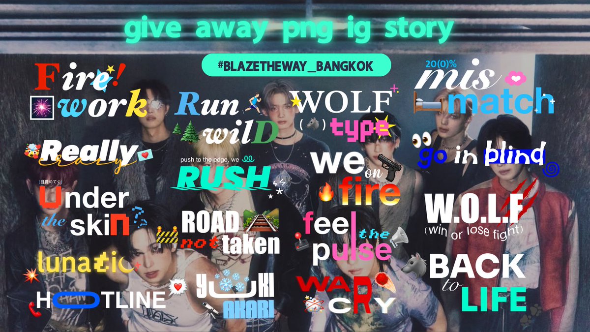 gowirnw's tweet photo. ⋆. 𐙚 ˚ pls kindly rt

🐺give away for luné🐾

🖇️https://t.co/RxFNPfJ7ic…

#BLAZETHEWAY_BANGKOK
#ASIATOUR_BLAZETHEWAY https://t.co/DsxX67I0H4