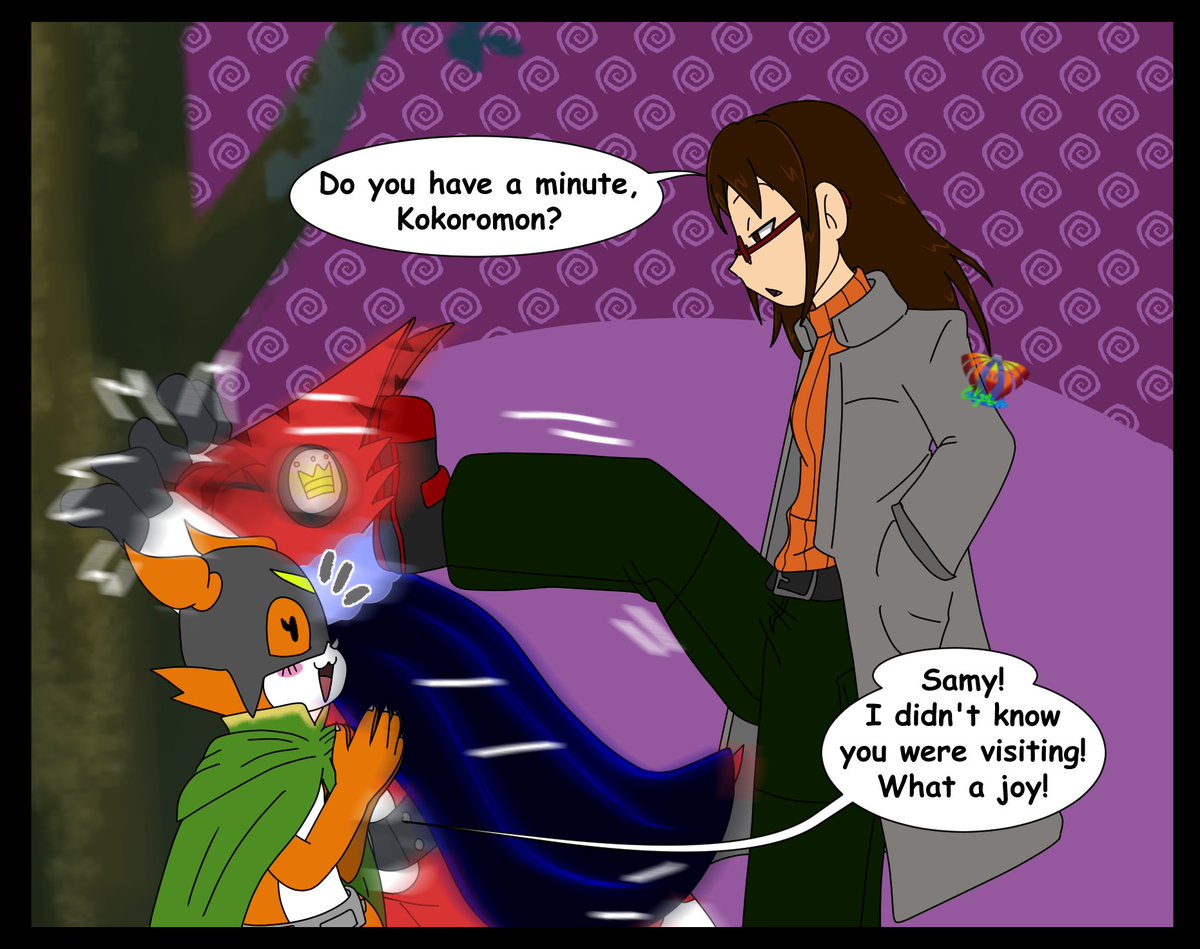 TZoe611's tweet photo. Since several people wanted more moments of these two, I decided to draw them in the future enjoying a peaceful and romantic moment..

Except the King still has to put up with his sister-in-law^^'

#digimon #デジモン #デジモンクロスウォーズ #xroswars #hunter #fanfic #shoutmon #oc https://t.co/vO7TZWBimB