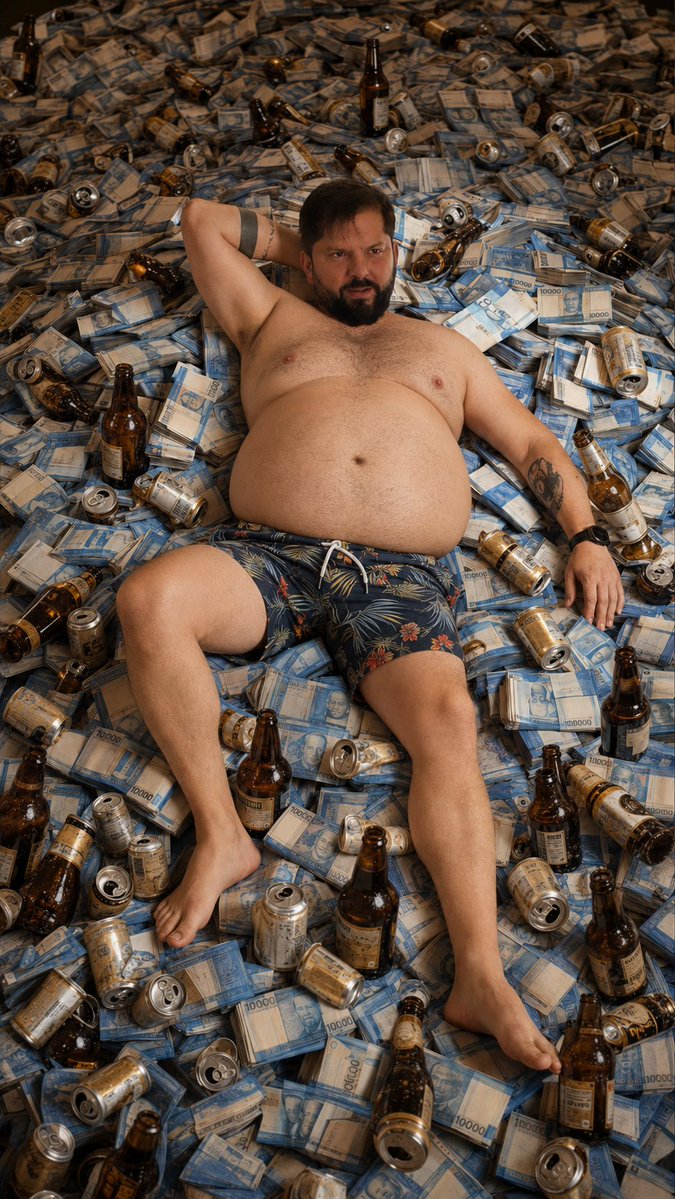 GradeGeorge's tweet photo. Este desgraciado se fue con $ 20.000.000 mensuales de por vida ... 

¿ Qué opinas ? https://t.co/1zcQ48D06Q