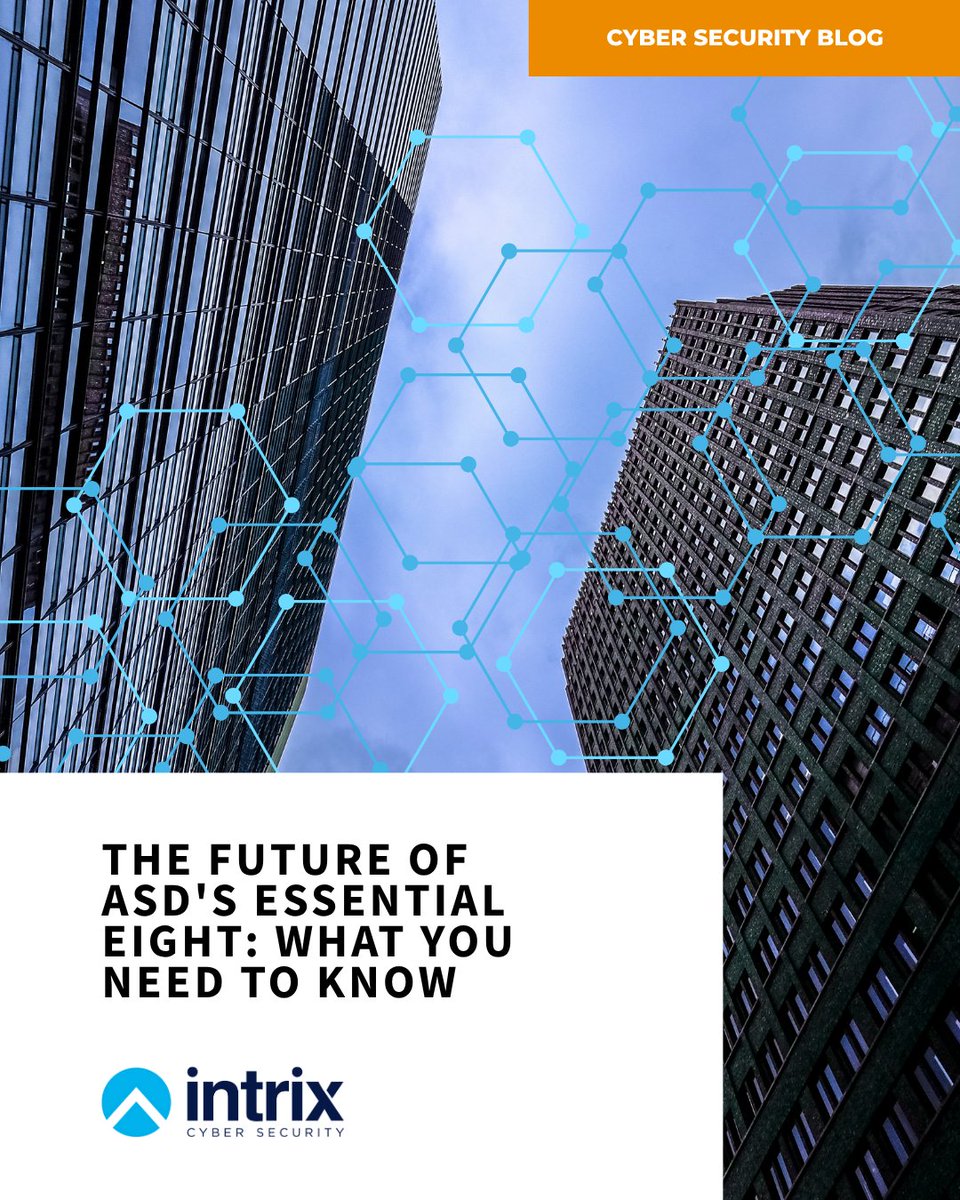 CyberIntrix's tweet photo. The future of the Essential Eight is here.

ASD's Australian Cyber Essentials signals a shift from checklist compliance to building real cyber resilience.

Read more:
https://t.co/ALyvojG9cb

#CyberSecurity #EssentialEight #AustralianCyberEssentials #Intrix https://t.co/gRu68LMdXV