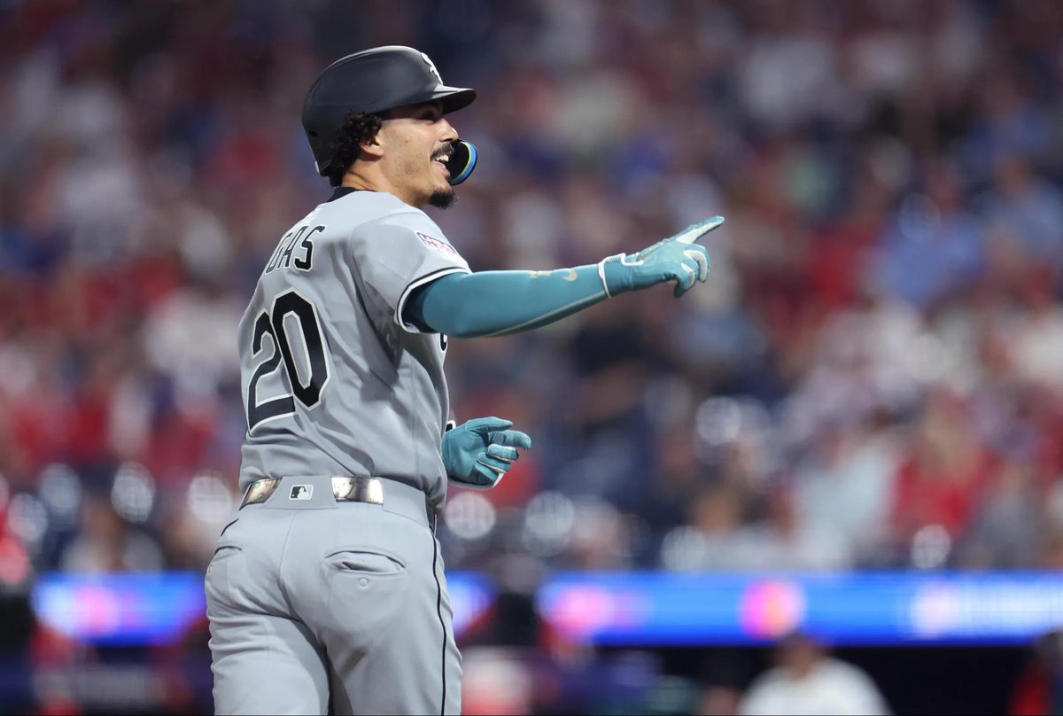 SleeperWhiteSox's tweet photo. Munetaka Murakami, Miguel Vargas, and Colson Montgomery are all in the top 13 for most “no-doubter” home runs (home runs in all 30 ballparks)

Mune: 13 (13/20 65%)
Miggy: 12 (12/21 57.1%)
Colson: 11 (11/23 47.8%)

Who will lead the White Sox in home runs at the season’s end? https://t.co/qXqQBNJAE6