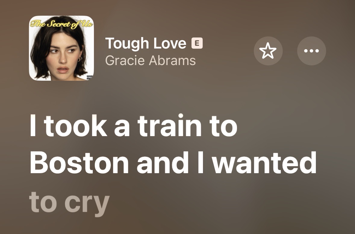 breakingreverie's tweet photo. it’s always her and that damn train https://t.co/xrrADFvf73