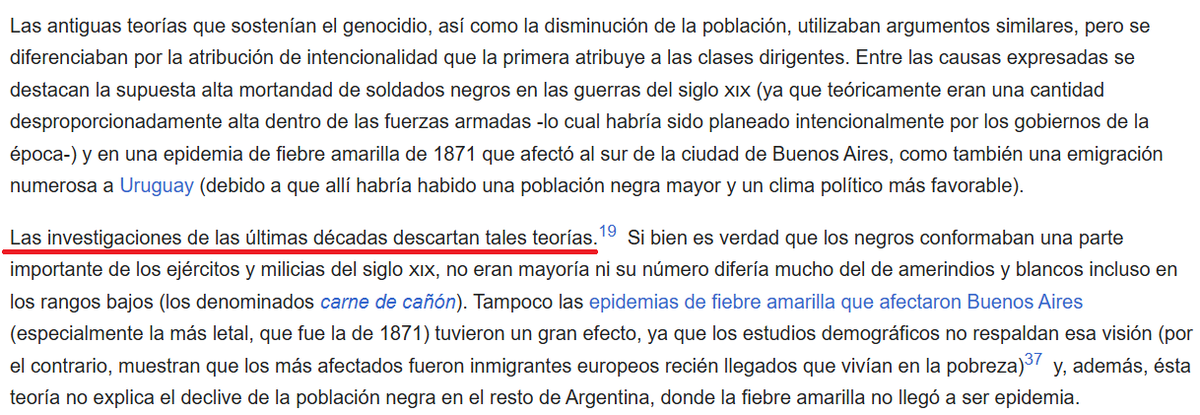 softloveware's tweet photo. @ohhhbrotherrrrr there wasn't such an extermination against black people in argentina, such theories didn't have actual sources attached to them and were discarded

the most accepted theory nowadays about what happened to black people is that races and ethnias got mixed with each other over time https://t.co/VUbjZs4eMT