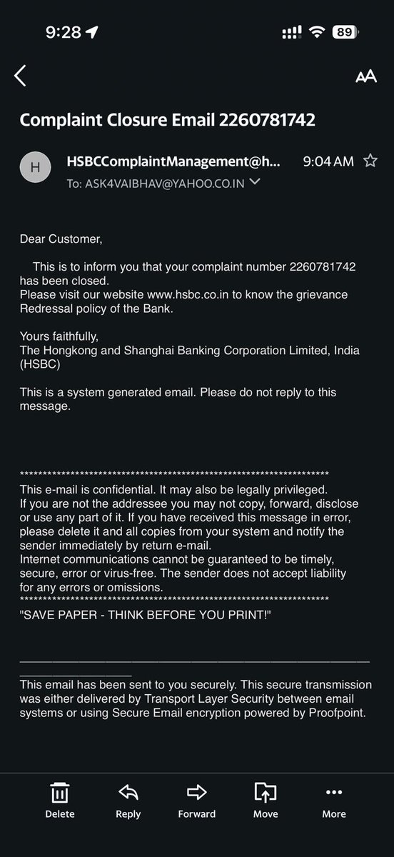 TripsAgarwal's tweet photo. @HSBC @HSBC_IN @HSBC_UK @PMOIndia 
Complain no 2260781298
New ref no 2260781742
Sub-com MRX8131
Despite so many requests you are not able to resolve the issue. Pathetic HSBC customer service. https://t.co/WJlb4HFOPi