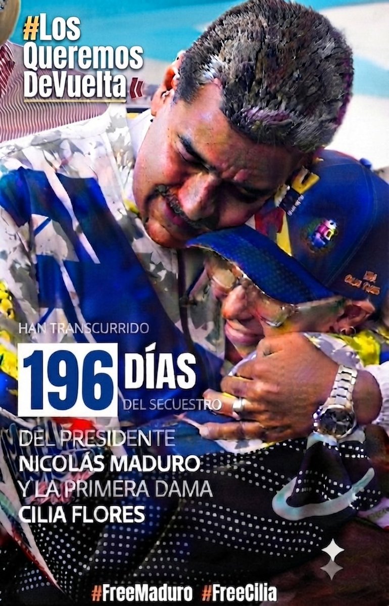 RedPichacosa's tweet photo. Son inocentes y fueron secuestrados por invasores a la patria 🇻🇪!!!

#LosQueremosDeVuelta 

#FreeCilia 
#FreeMaduro https://t.co/xl99aM7wYB