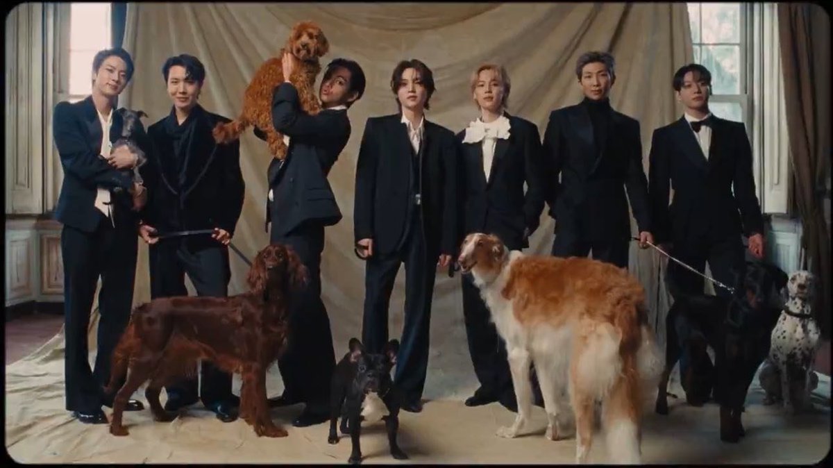 kimchuucoffee's tweet photo. Cada uno con su perrito que los representa. 🥹🐕

NORMAL MV OUT TODAY 
NORMAL IS COMING
BTS IS COMING 
#BTS_NORMAL https://t.co/usZhqSWzk2